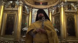 Проповедь иеромонаха Пантелеимона на 22-ю неделю по Пятидесятнице