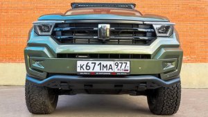 Tank 400 и лёгкий силовой бампер РИФ: обзор и установка