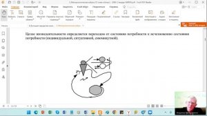 Верхоглазенко В.Н. Понятийная схема "Цикл индивидуальной жизнедеятельности". Фрагмент вебинара.