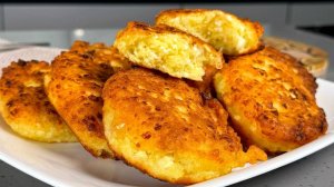 Творожные оладьи без дрожжей, без молока и без кефира, мягкие, пышные, не опадают!