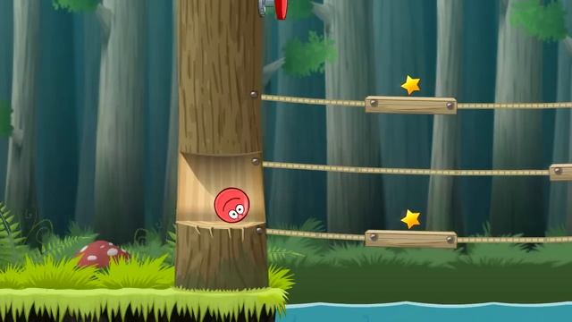 Мультик ИГРА для детей - КРАСНЫЙ ШАР против КВАДРАТА [4] смотреть онлайн