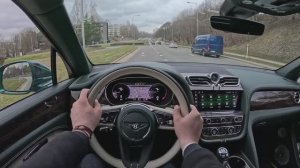 Bentley Bentayga Long version 2024 [ 550 л.с. V8 First Edition EWB ] POV Test Drive
