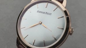 Обзор часов Audemars Piguet Jules Audemars Extra-Thin (15180OR.OO.A088CR.01)