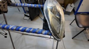 Mitsubishi outlander 1 2003. 
Установка светодиодных модулей. Aozoom.