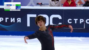 Владислав Дикиджи победил в третьем этапе Гран-при России по фигурному катанию