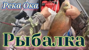ловля леща с лодки на реке ОКЕ в июле + троллинг