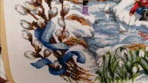 Вышить все 2025: неделя 43 - Весенний ручеек (PANNA, Д-1236)