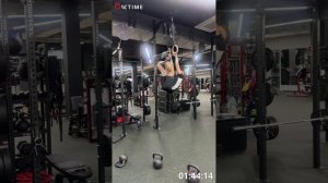 Олег Кулаев, , ТФ Куркино, член клуба, количество повторений 72 раза, время 2:54