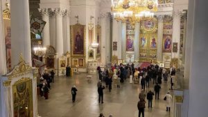 09.11.2025. Ранняя Литургия. Свято-Троицкий Измайловский собор Санкт-Петербурга.