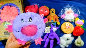 Асмр Распаковка сквишей и антистрессов для вашего удовольствия🥰 Таба сквиши лапки🤗