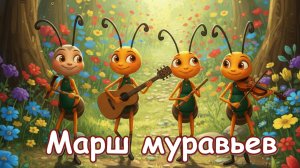 Марш муравьев . Музыка: Николай Макаренко. Флейта и монтаж: Наталья Макаренко
