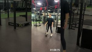 Агаркова Кристина тренер Курск 32 #terfit#TERFIT_Челлендж#TERFIT_Подносы_ног_к_кольцам_рывки гир