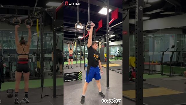 Кривцов Денис. Территория Фитнеса Курск. Член клуба. 56 повторений.