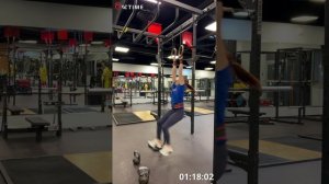 Новикова Екатерина тренер Курск 2.51 #terfit#TERFIT_Челлендж#TERFIT_Подносы_ног_к_кольцам_рывки