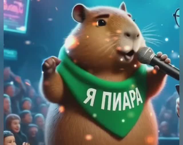 Пиара Капибара РУПР продюсер Капибарыч Лучший rupr tv Шоу проект pr Новости Москвы России Мультфильм