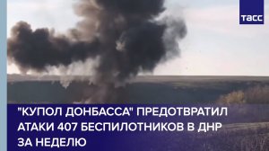 "Купол Донбасса" предотвратил атаки 407 беспилотников в ДНР за неделю