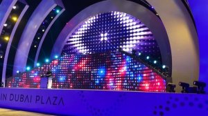 Вечерняя дискотека на острове Blue Waters в Дубае.