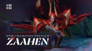 Riot Games представила нового чемпиона Заахена в League of Legends