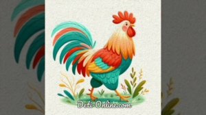 Всемогущий петух. /малышам/.Татарская сказка, народов Р.