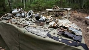 Фронтовой бомбардировщик, сбитый в 1941 году, и останки летчика Героя СССР нашли в Ленобласти