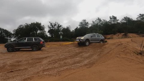 Offroad Spain Porsches Cayennes i Land Cruisers 90/95