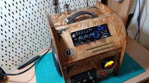 Ретро радиола. Стимпанк