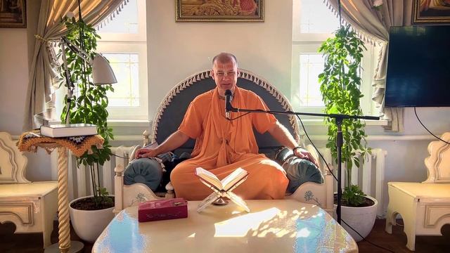 Е.С. Бхакти Расаяна Сагара Махарадж - Вкус Святого Имени Шримад-Бхагаватам 4.8.58. Донецк 14.09.2025