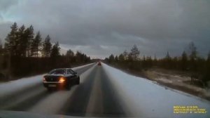 ДТП на подъезде к Северодвинску "Две автоледи - Лобовое"