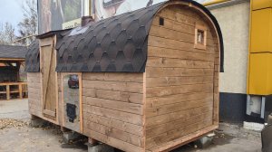Баня Сундук 4х2 боковая - производство Govoroff