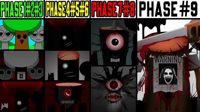 спрунки фаза 1 против фаза 23456789