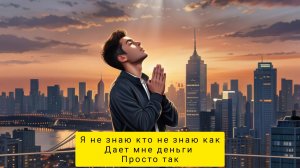 🎼Я не знаю кто не знаю как дает мне деньги просто так..