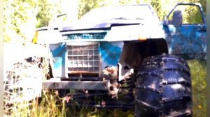 Вездеход на базе ВАЗ-21099 с шинами низкого давления. Покатушки без хэппи-энда.
