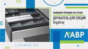 Наводим порядок на кухне: держатель для специй OrgaTray