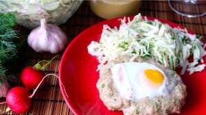 Сочные котлеты по-аджарски в духовке.