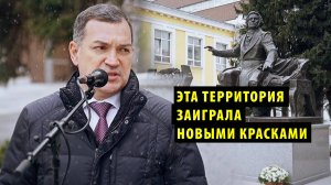 В Новосибирске благоустроили сквер им. М. И. Глинки возле консерватории