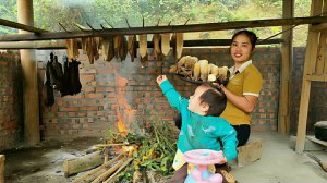 Сбор побегов бамбука. Консервирование и приготовление копченых побегов бамбука. Жизнь во Вьетнаме