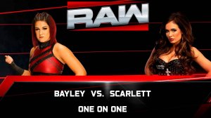 Bayley VS Scarlett - Monday Night Raw - WWE 2K25 #2