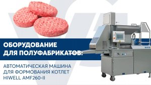 Автоматическая машина для формования котлет Hiwell AMF260-II