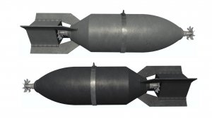 3D модель. Авиабомба ФАБ-100ЦК (100 кг) СССР.