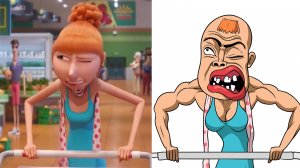 Гадкий Я 4 — Подборка забавных мемов и рисунков / Despicable Me 4 - A collection of funny memes