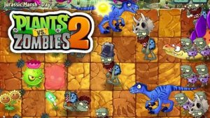 Растения ☘️ против Зомби 🧟 2. Юрское болото. День 22.