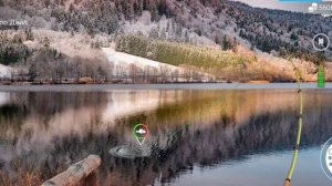 Как поймать щука маскинонг в игре My Fishing World