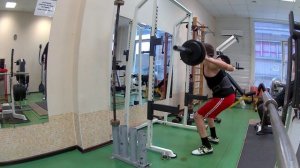 ПРИСЕДАНИЕ СО ШТАНГОЙ 40 КГ  И 50 КГ   10 НОЯБРЯ 2025 Г