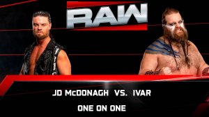 JD McDonagh VS Ivar - Monday Night Raw - WWE 2K25 #3