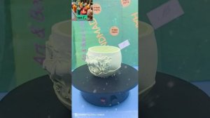 Чаша из гипса. кашпо-конфетница.