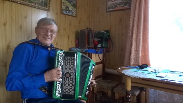 Вспомним   ЧЕЛОВЕКА и его прекрасную игру 1.  Марийский наигрыш на баяне. Видео Василия Хайбуллина