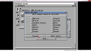 Как установить на WinUAE WorkBench 3.1