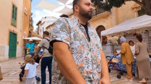 🏝️ Рай на Майорке! Прогулка по пляжам Пальмы и бирюзовым волнам 🌊☀️