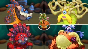 Остров Янтаря - Вся Монстры, Песни и Анимации (My Singing Monsters, Мои Поющие Монстры, Msm, Мсм)