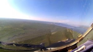 Красивая природа Республики Саха Якутия Посадка в аэропорту Жиганска Ан-24РВ.